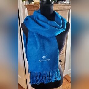 Alpaca Camargo Blue Scarf